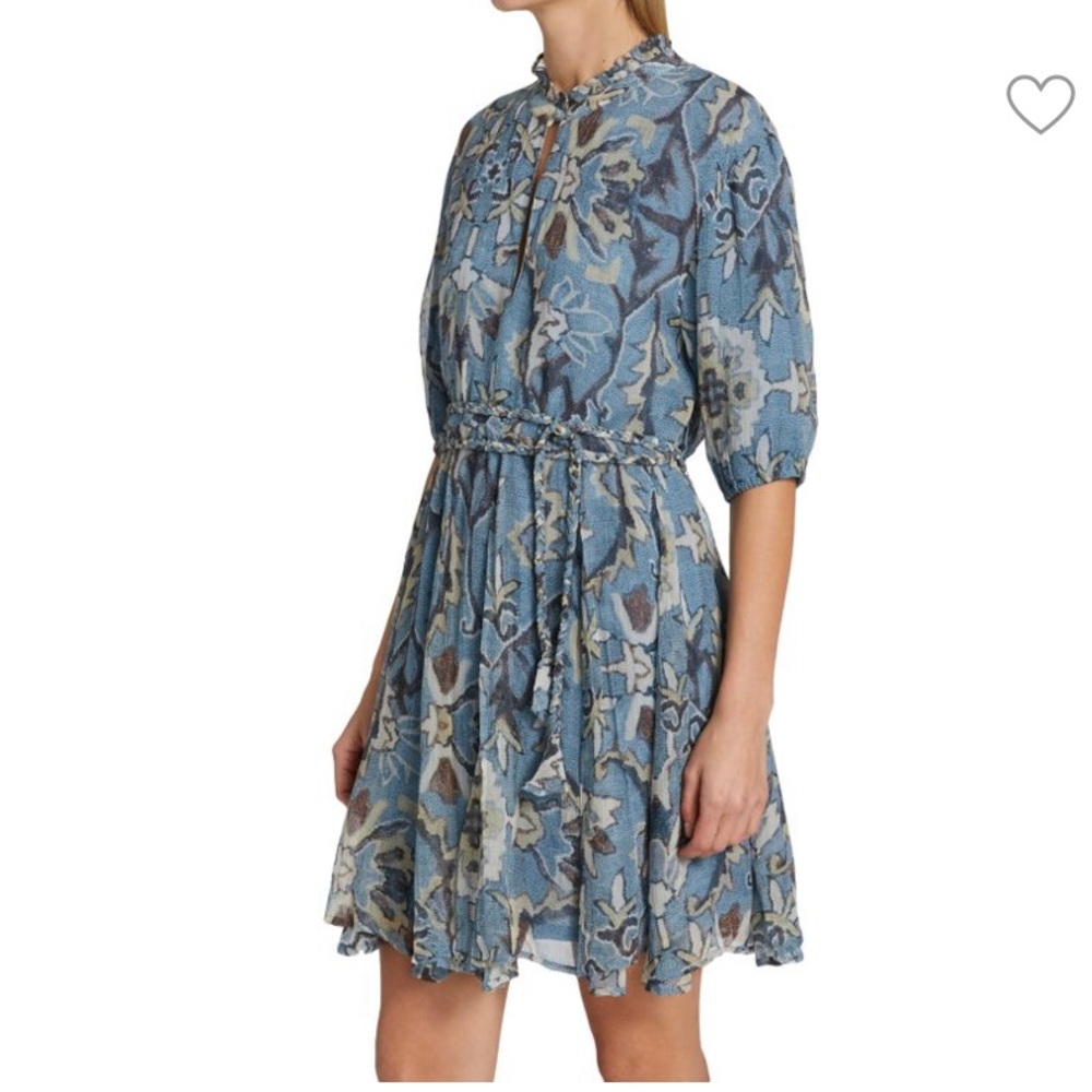 Hannah Artwear Gaia Belted Mini dress